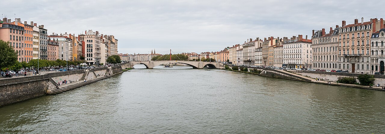 Saone river in Lyon (1)