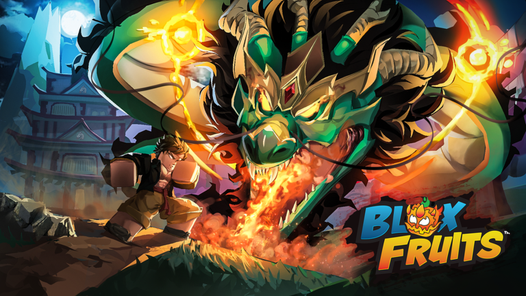 Blox Fruits creator-published promotional image.