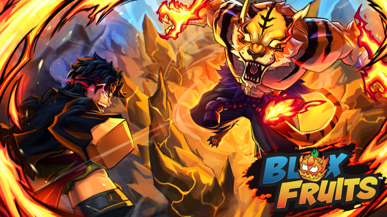 Blox Fruits creator-published promotional image.