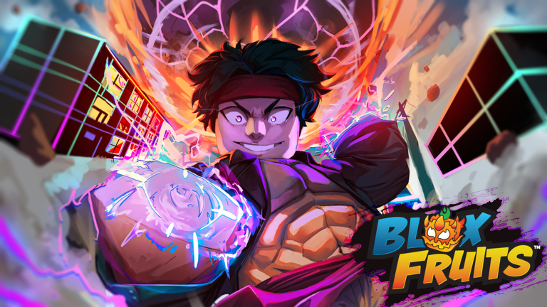 Blox Fruits creator-published promotional image.