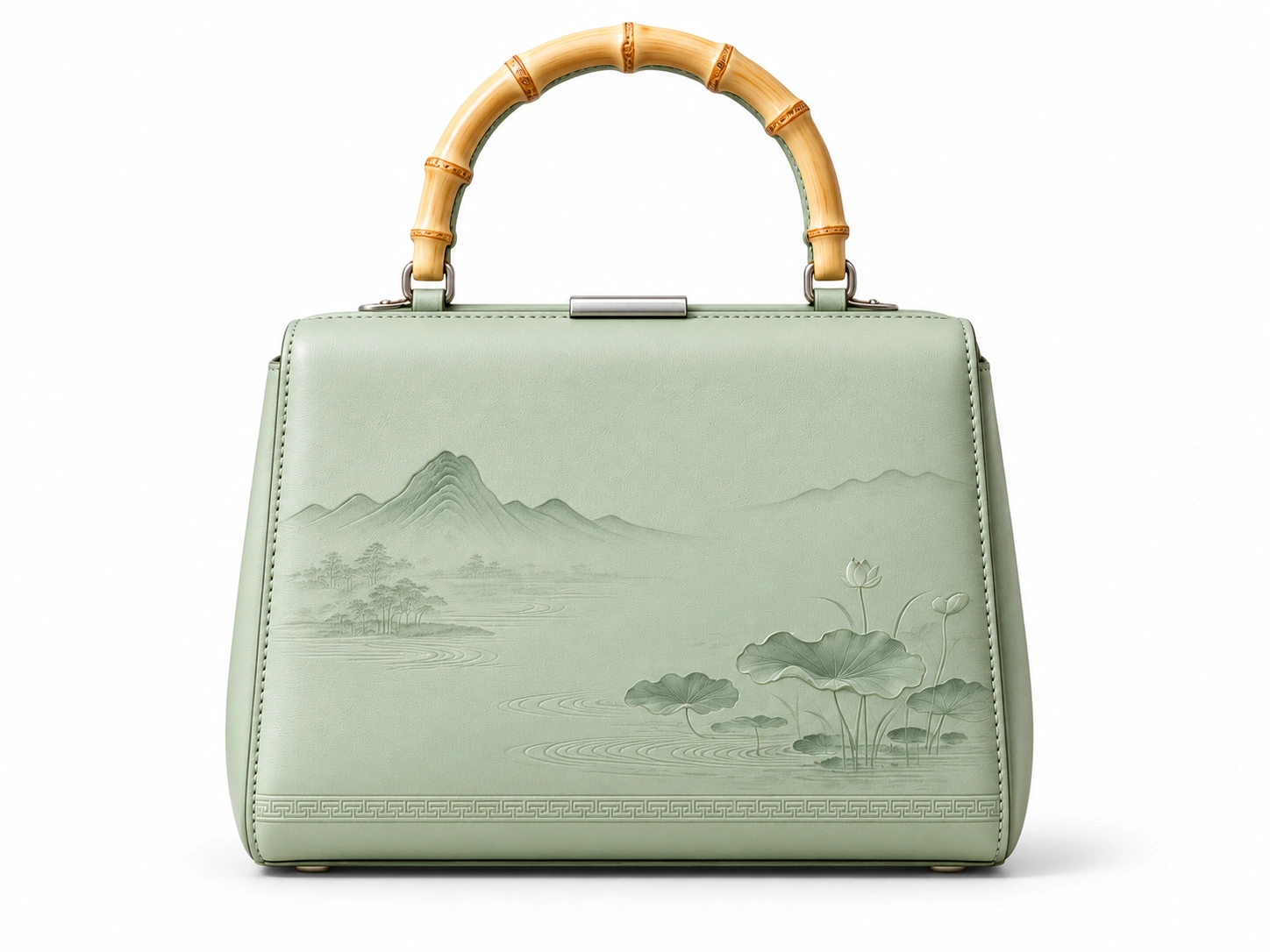 SONG celadon landscape handbag design